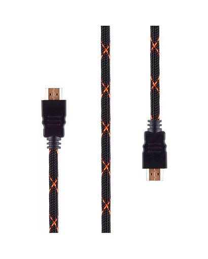 Кабель для видео Rombica ZX20B HDMI to HDMI 2.0b 2 м. черный фото 1