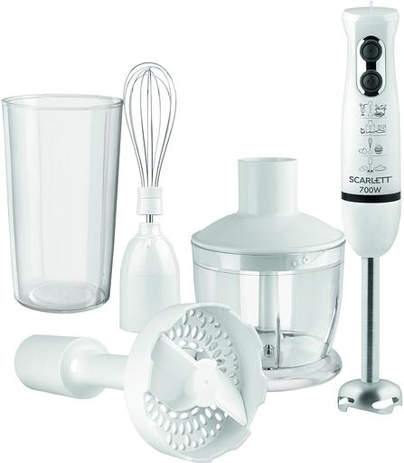 Блендер погружной Scarlett SC-HB42M33 белый фото 1