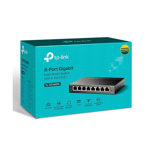 Коммутатор TP-Link TL-SG108PE фото 3