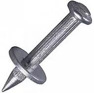 Дюбель-гвоздь с насаженной шайбой 3,7х40 оц. фото 1