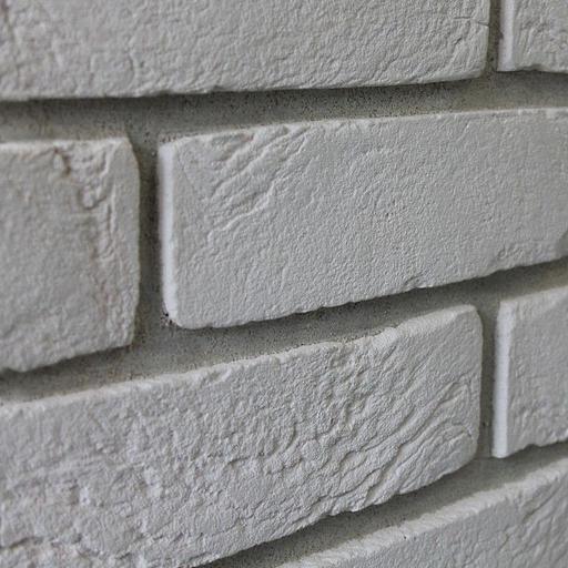 Гипсовый камень Клинкер Белый фото 3