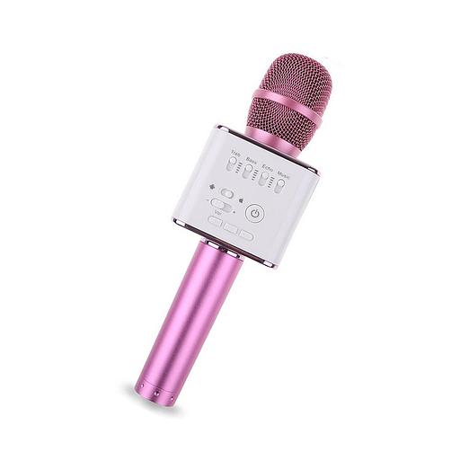 Микрофон SoundWave Q9 Розовый фото 2