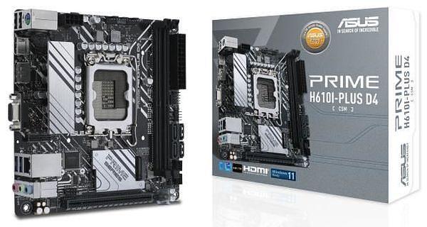 Материнская плата ASUS PRIME H610I-PLUS D4-CSM фото 1