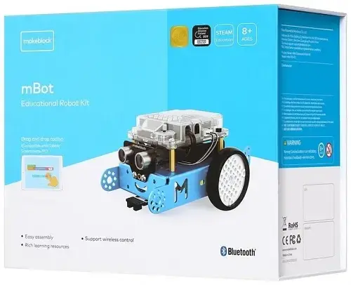 Робот Конструктор Makeblock mBot V1.2-Синий (версия Bluetooth) P1050017 фото 1