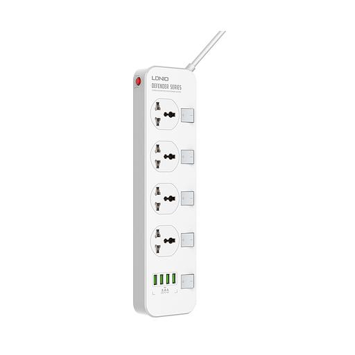Сетевой фильтр LDNIO Universal SC4408 4 розетки фото 2