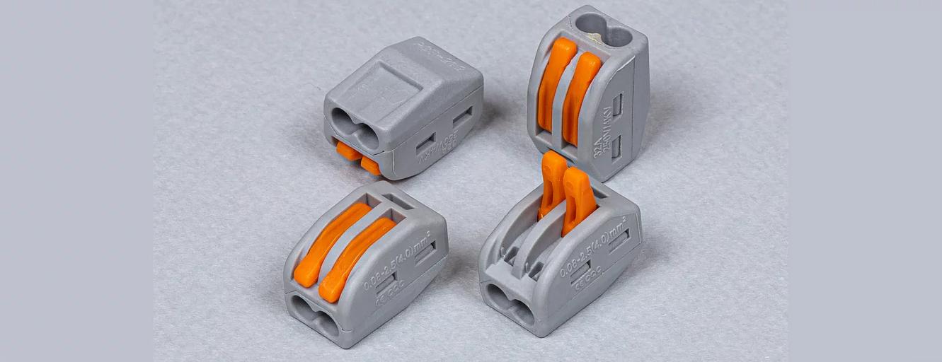 Клеммы СМК 222-413 (аналог WAGO) фото 1