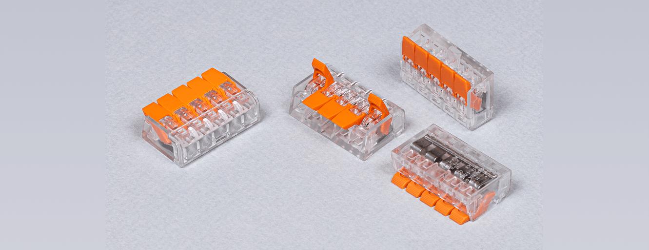 Клеммы СМК 221-415 (аналог WAGO) фото 1