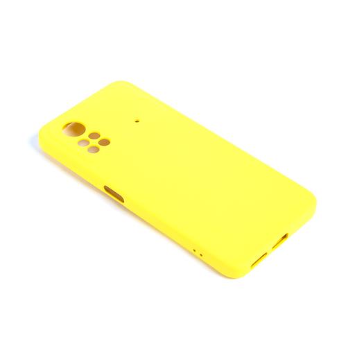 Чехол для телефона X-Game XG-HS126 для POCO X4 Pro Силиконовый Жёлтый Пол. пакет фото 2