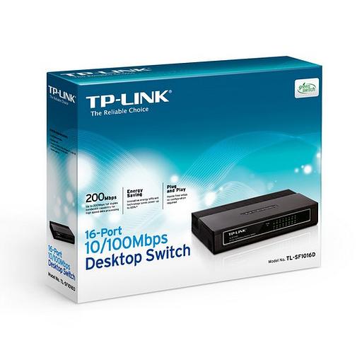 Коммутатор TP-Link TL-SF1016D фото 3