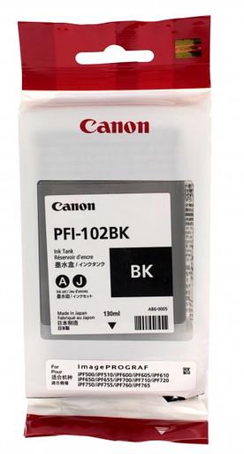 Картридж Canon PFI-102B Designjet №102 black 0895B001 фото 1
