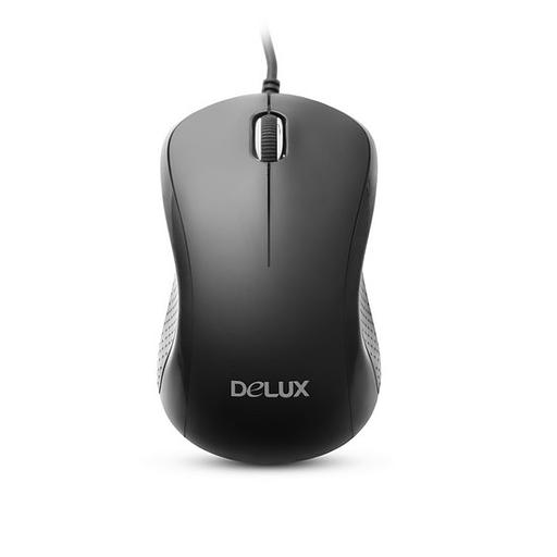 Компьютерная мышь Delux DLM-391OUB 3D. Чёрный фото 2