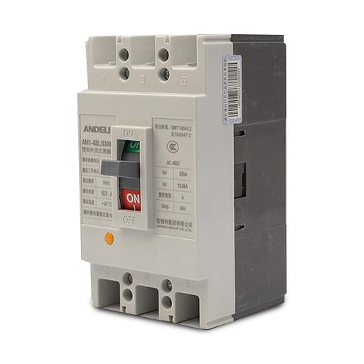 Автоматический выключатель ANDELI AM1-63L 3P 40A фото 1