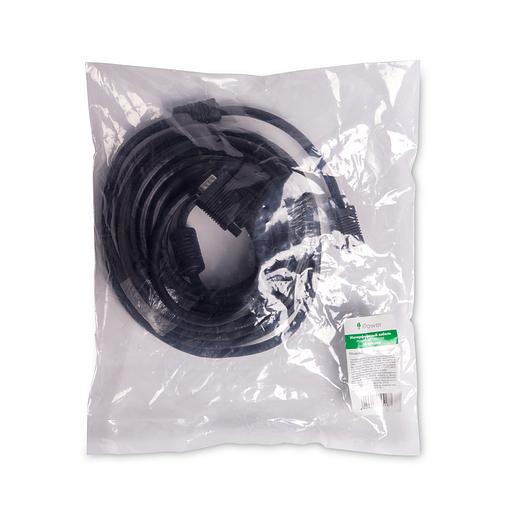 Интерфейсный кабель iPower iPiVGAMM100 VGA 15M/15M 10 м. Чёрный фото 3
