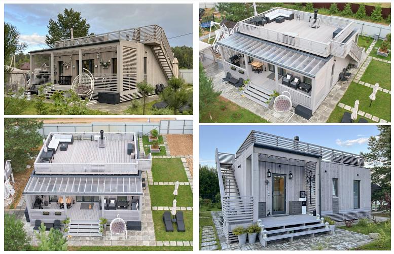 Арго 3/3.2 с эксплуатируемой кровлей – модульный дом фото 4