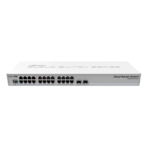Сетевой коммутатор MikroTik CRS326-24G-2S+RM фото 1