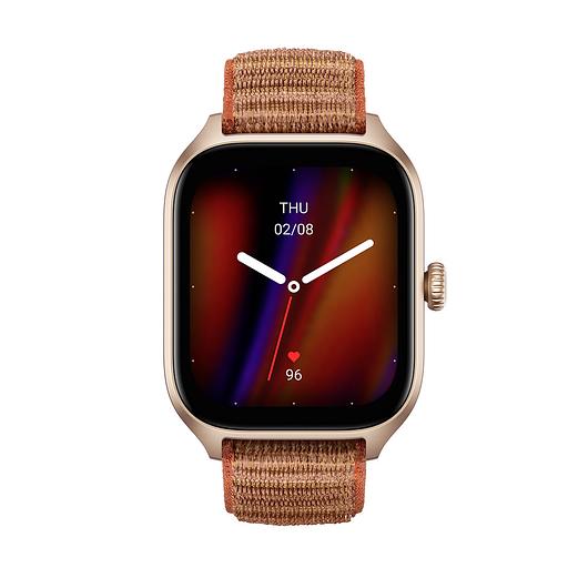 Смарт часы Amazfit GTS 4 A2168 Дисплей 1.75" AMOLED HD Коричневый фото 2