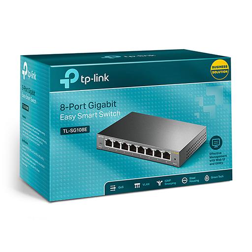 Коммутатор TP-Link TL-SG108E фото 3