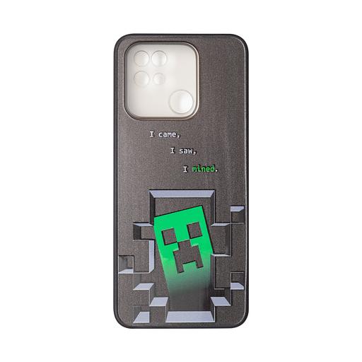 Чехол для телефона X-Game XG-MC02 Redmi 10C TPU Minecraft пол. пакет фото 1