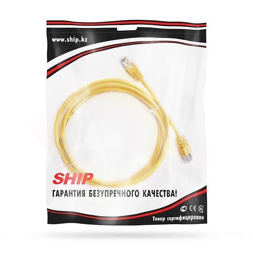 Патч Корд SHIP S4025YL0200-P Cat.5e FTP LSZH RJ-45 2 м Жёлтый Экранированный Пол. пакет фото 2
