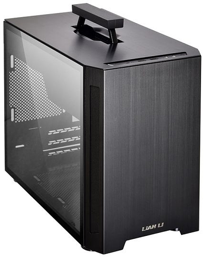 Корпус Lian Li TU-150 Mini-Tower Chassis черный G99.TU150WX.00 фото 1