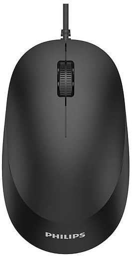 Мышь проводная PHILIPS SPK7207B/00 Black фото 1
