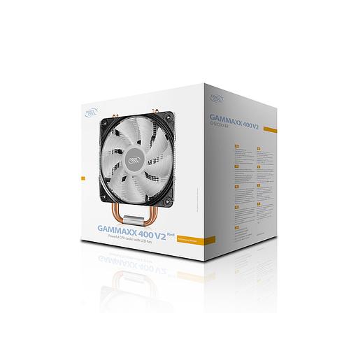 Кулер для процессора Deepcool GAMMAXX 400 V2 RED DP-MCH4-GMX400V2-RD Чёрный фото 3