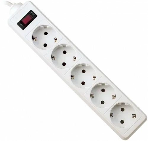 Сетевой фильтр Defender ES 5.0 - 5 0 М 5 розеток белый фото 1