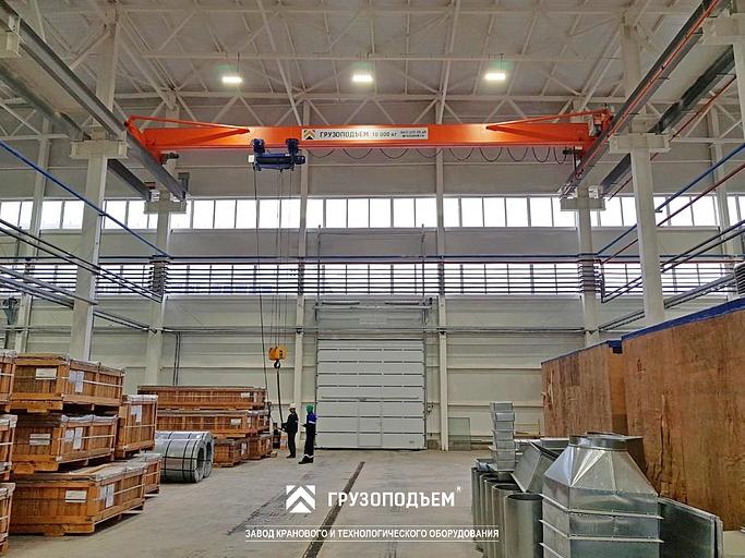 Кран мостовой однобалочный фото 2