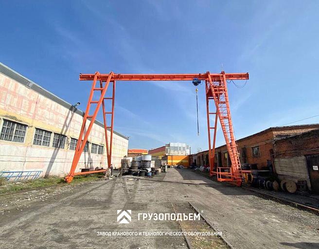 Козловой кран КК однобалочный фото 4