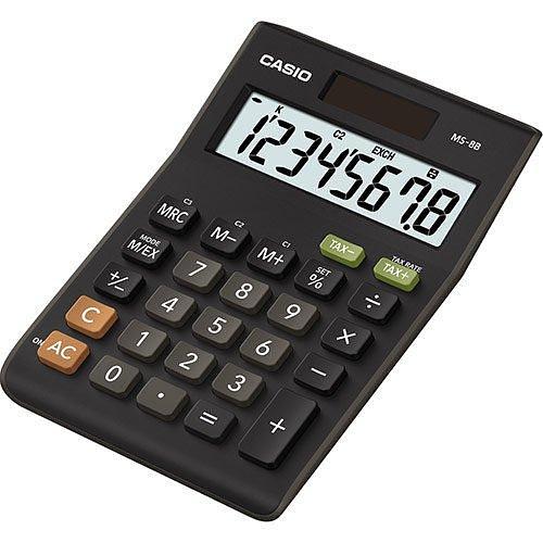 Калькулятор настольный CASIO MS-8B-S-EC фото 1