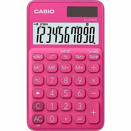 Калькулятор карманный CASIO SL-310UC-RD-W-EC фото 1