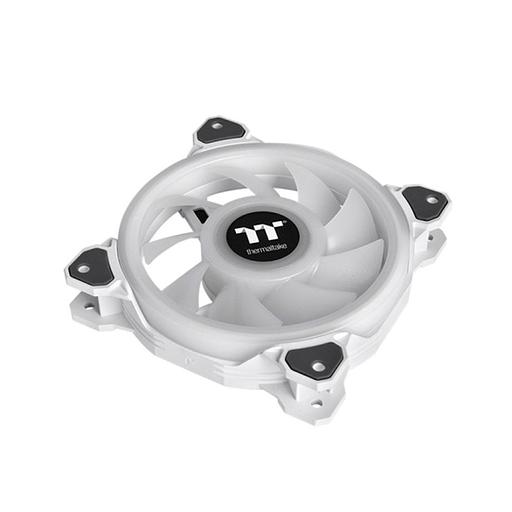 Кулер для компьютерного корпуса Thermaltake Riing Quad 12 RGB White (3-Fan Pack) фото 2