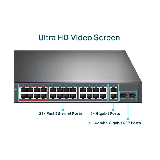 Коммутатор TP-Link TL-SL1226P фото 2