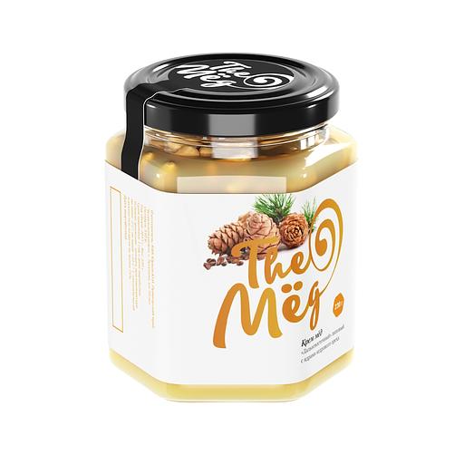 Крем-мёд «Дальневосточный» липовый, с ядрами кедрового ореха фото 3