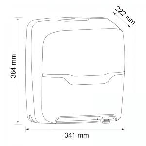 «Merida harmony» орамадағы автоматты қағаз сүлгі диспенсері ABS- фото 5