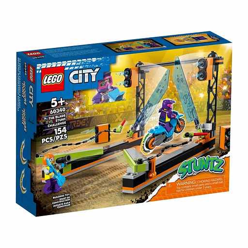 Конструктор LEGO City Stuntz Каскадерская задача «Клинок» 60340 фото 1