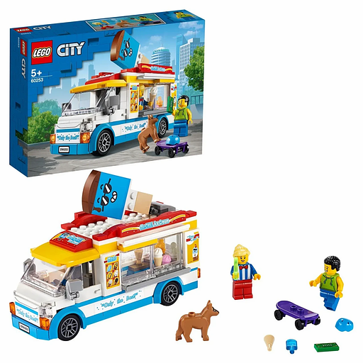 Конструктор LEGO City Грузовик мороженщика 60253 фото 1