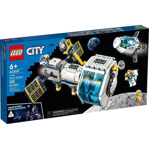 Конструктор LEGO City Лунная космическая станция 60349 фото 1