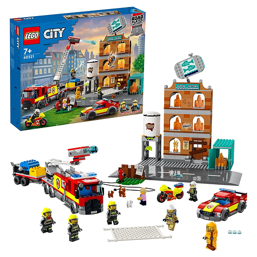 Конструктор LEGO City Пожарная команда 60321 фото 1