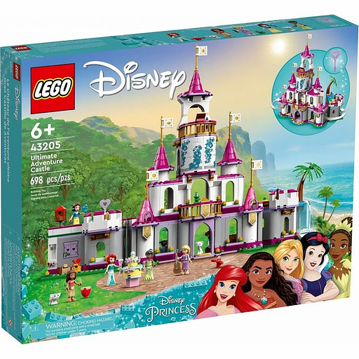 Конструктор LEGO Disney Princess Замок невероятных приключений 43205 фото 1