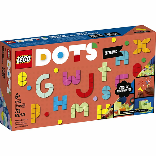 Конструктор LEGO DOTS Большой набор тайлов: буквы 41950 фото 1