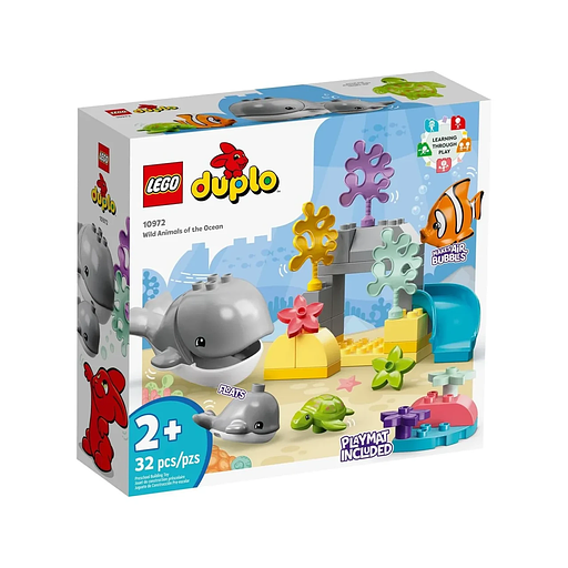 Конструктор LEGO DUPLO Town Дикие животные океана 10972 фото 1
