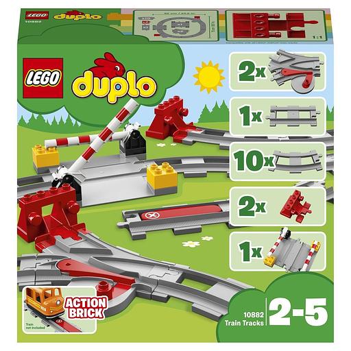 Конструктор LEGO DUPLO Рельсы 10882 фото 1