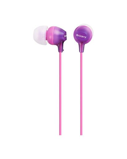 Наушники-вкладыши Sony MDREX15LPV.AE фиолетовый фото 1