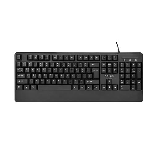 Клавиатура Delux DLK-670OUB Чёрный фото 1