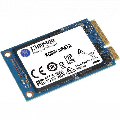 Твердотельный накопитель SSD 1024 Gb mSATA 3.0 Kingston SKC600MS/1024G фото 1