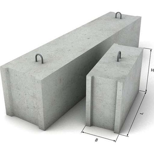 Фундаментные бетонные блоки фото 1