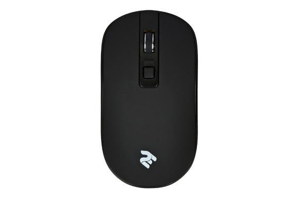 Мышь для клавиатуры 2Е MF210 WL Чёрная 2E-MF210WB фото 1