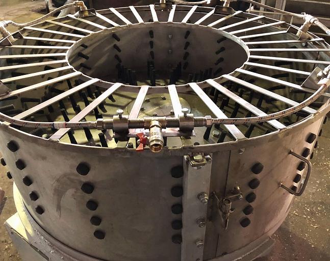 Машина для снятия пера птицы МОП-2-01.00.000 фото 2