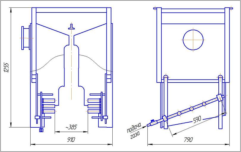 Камера опалки тушек птиц ВИ-1026 фото 2